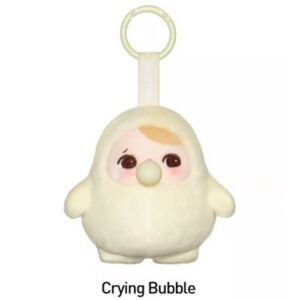 POP MART: PUCKY BEANIE BUBBLE UP SERIES-Plush Pendant (Crying Bubble - Yellow)